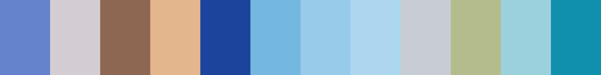 32 Sky Color Schemes
